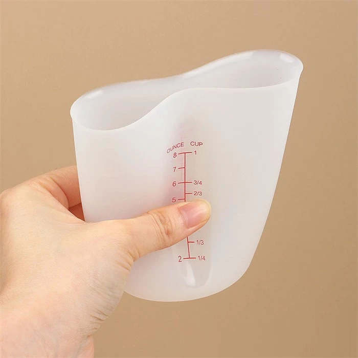 Transparent Silicone Measuring Cup