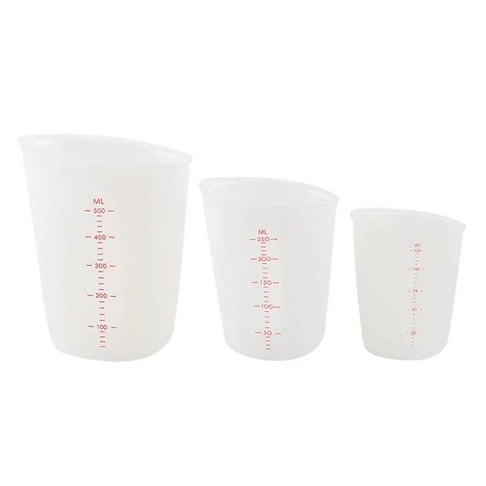 Transparent Silicone Measuring Cup